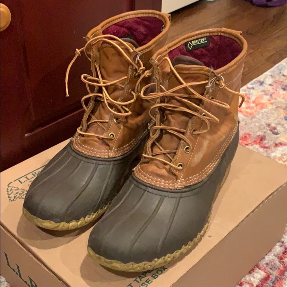 Men’s LL Bean boots with goretex and thinsulate